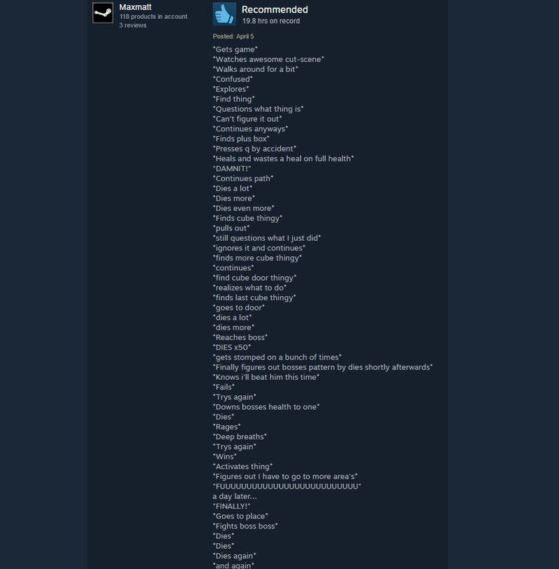 Illustration for article titled Hyper Light Drifter, As Told By Steam Reviews